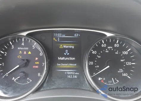 2015 Nissan Rogue Sl z USA, uszkodzony, nr VIN 5N1AT2MV4FC785672